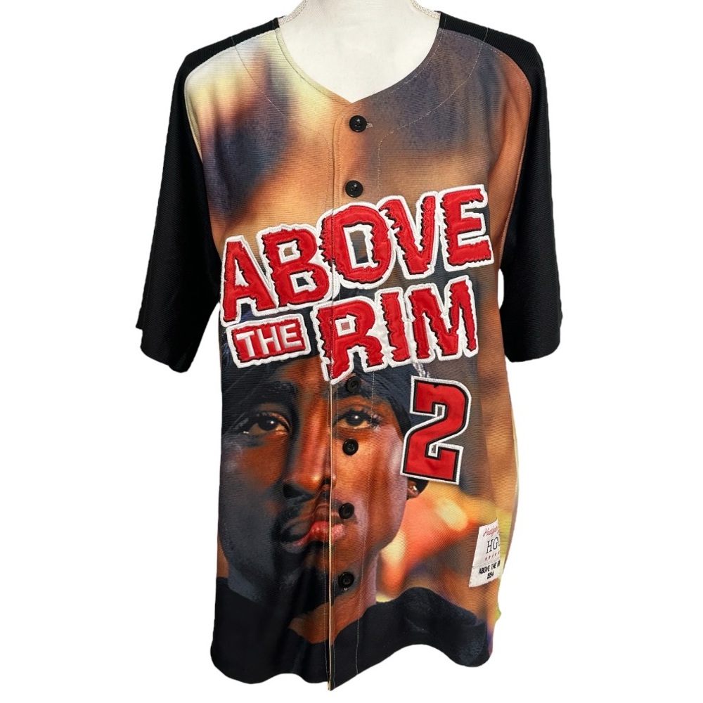 Headgear Classic Above The Rim Tupac Baseball Jersey